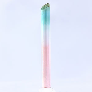 Tricolor Tourmaline Crystal pink clear green