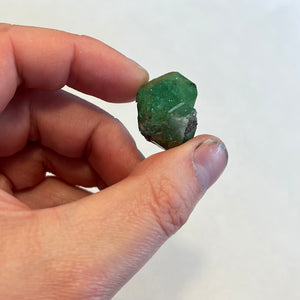 Green Garnet crystal specimen