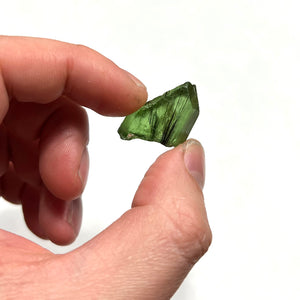 48.7ct Peridot Crystal with Ludwigite Inclusions