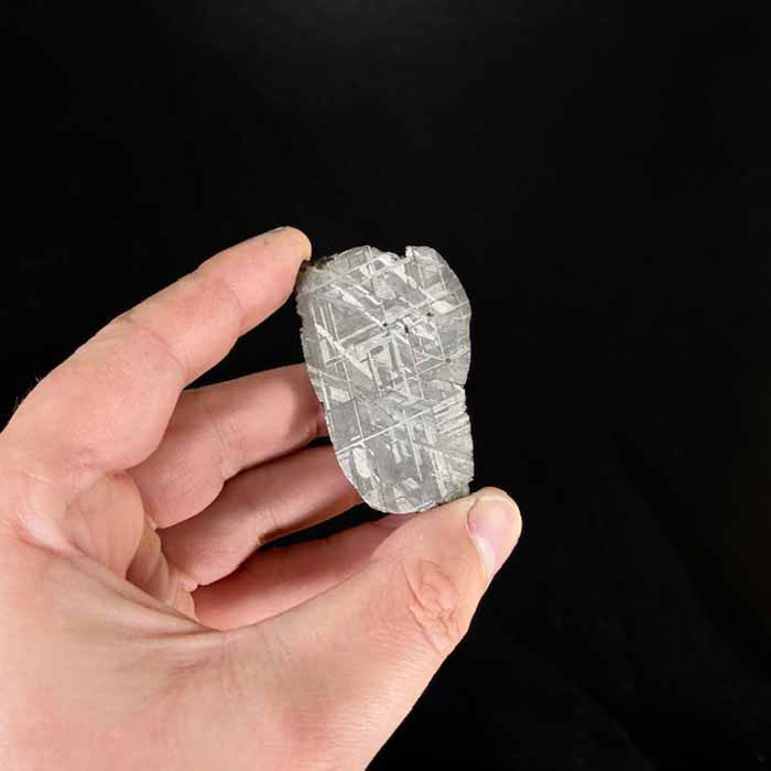  Etched Muonionalusta Meteorite Specimen