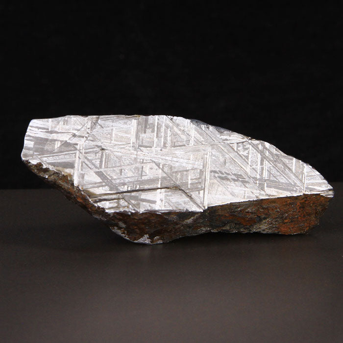 Etched Muonionalusta Meteorite Specimen - Mineral Mike