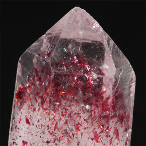 Hematite included Orire Quartz Crystal