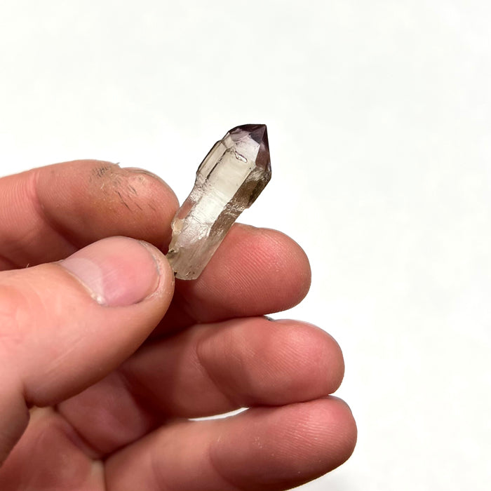 Mondo Tanzania Amethyst Smoky Quartz Crystal Specimen