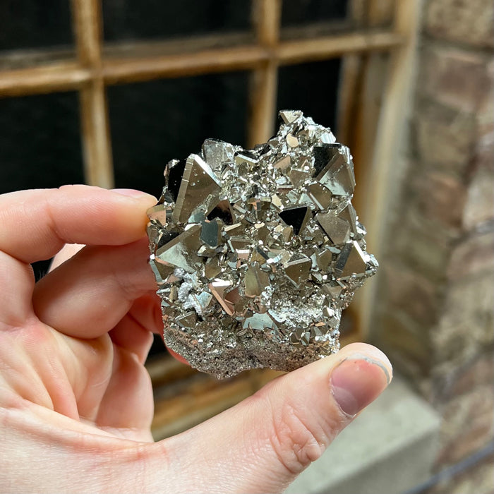 Raw Pyrite Crystal Specimen