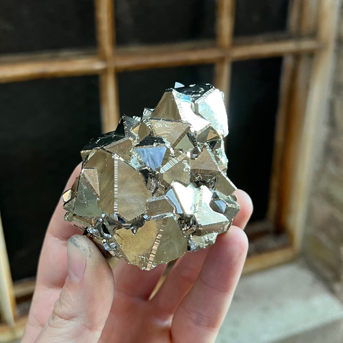 Peru Pyrite Raw Crystal Mineral Specimen