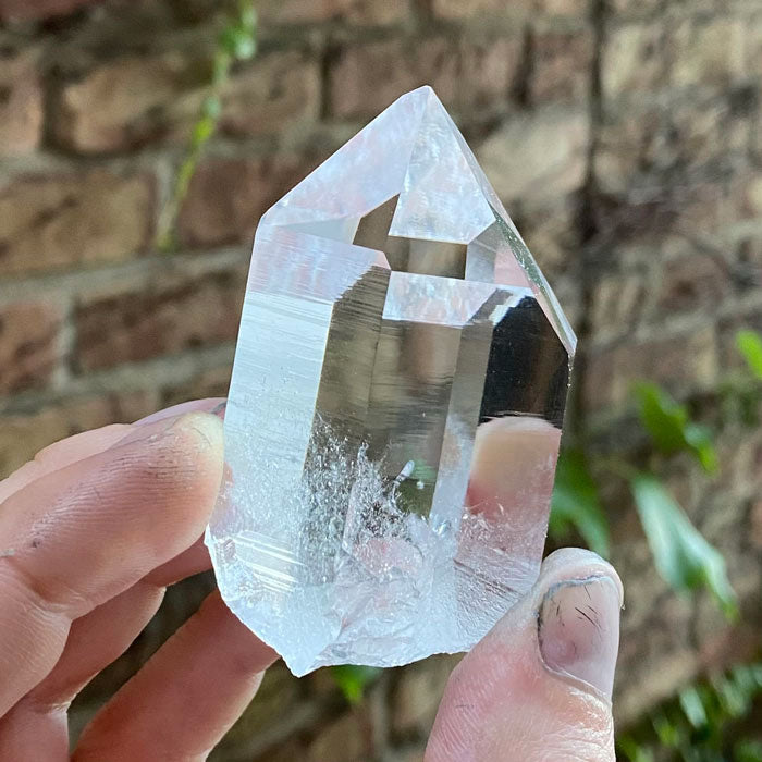 Natural Undamaged Clear Quartz Crystal from Arkansas