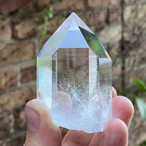Natural Undamaged Clear Quartz Crystal from Arkansas