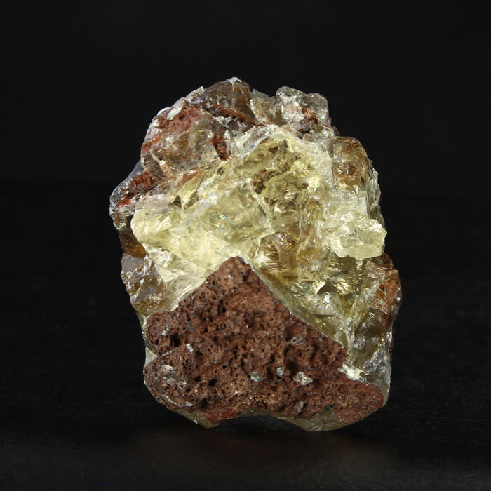 Oregon Sunstone Crystal Specimen Side