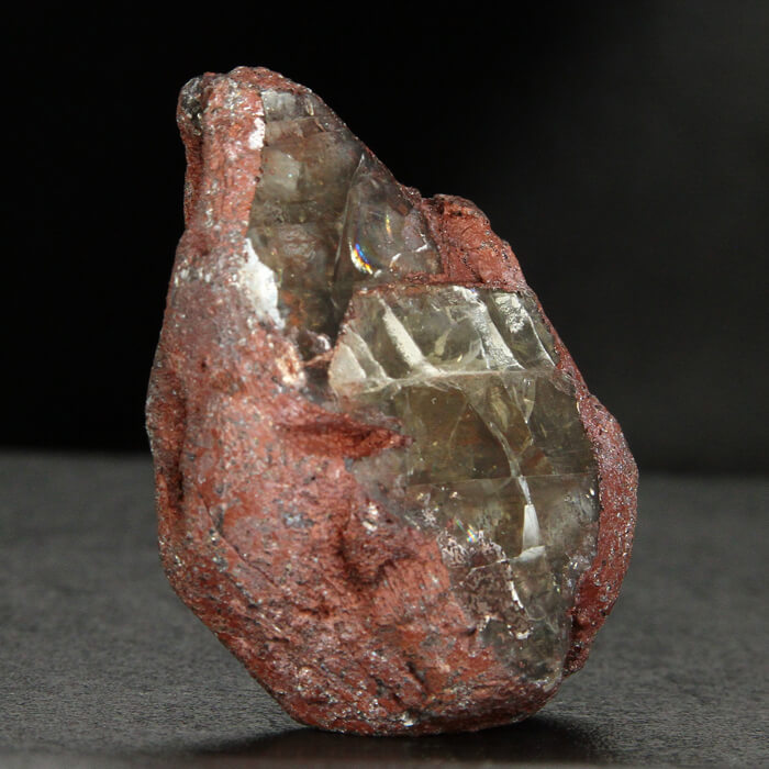 Oregon Sunstone Crystal Specimen (Polished Face)