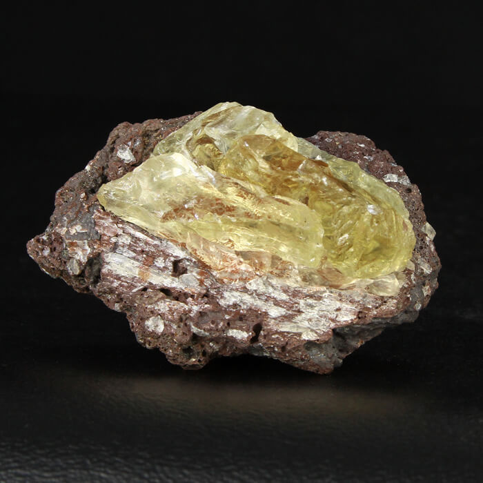 Oregon Sunstone Crystal on Porphyry