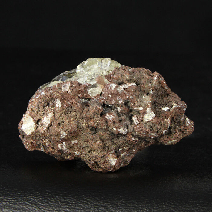 Oregon Sunstone Crystal on Porphyry back