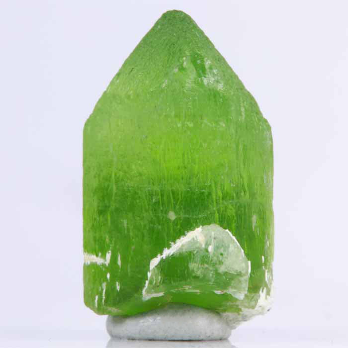 Peridot crystal green
