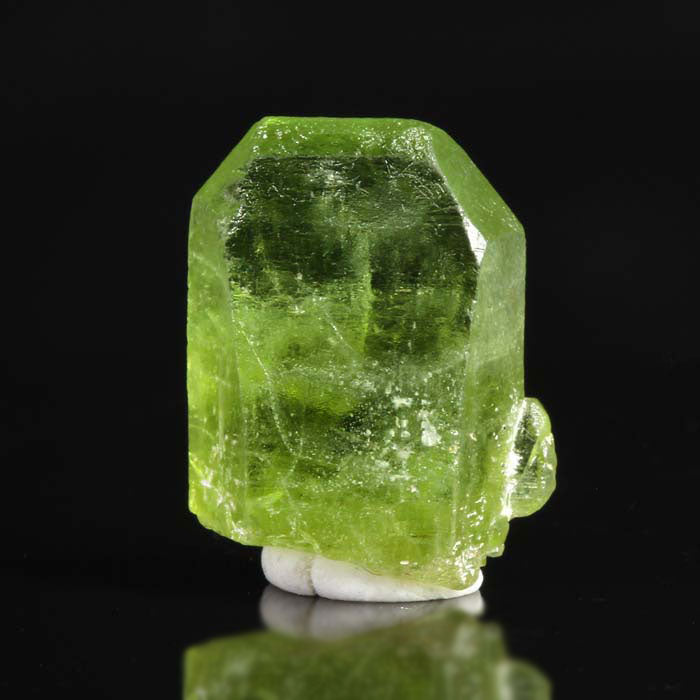 Gemmy Green Raw Peridot Crystal Pakistan