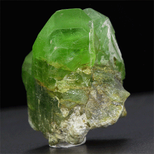 Natural Green Peridot Crystal