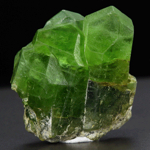 Green Raw Peridot Crystal Cluster Pakistan