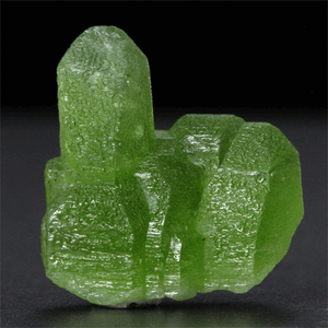 Etched Raw Peridot Crystal from Pakistan