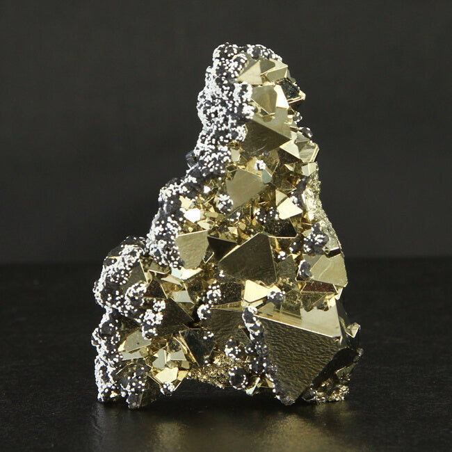 Pyrite Sphalerite Peru octahedron 