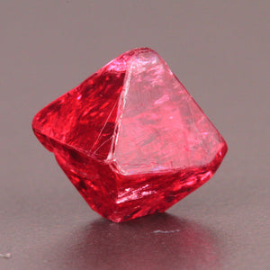 Mogok Pink Red Spinel Crystal Octahedron