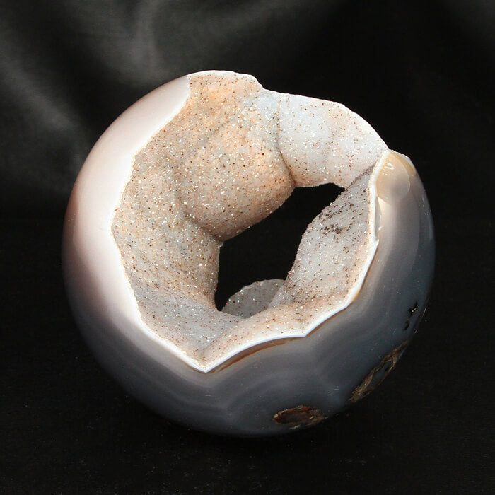 Polished Agate Sphere from Brazil