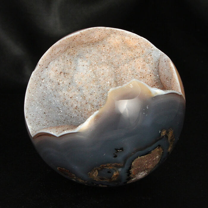 Polished Agate Sphere from Brazil