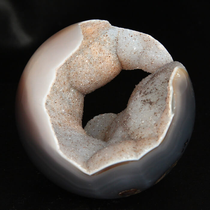 Polished Agate Sphere from Brazil