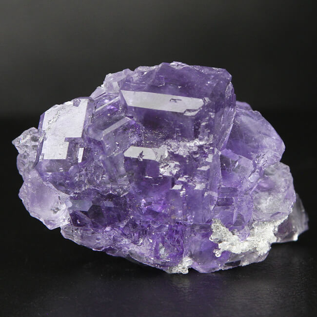 Purple Fluorite Mineral Specimen from China