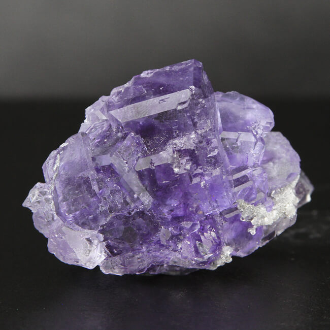 Purple Fluorite Mineral Specimen from China