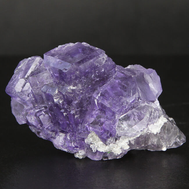 Purple Fluorite Mineral Specimen from China