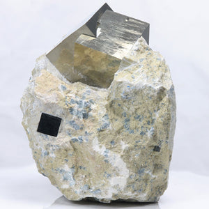 Pyrite Cubes in host rock
