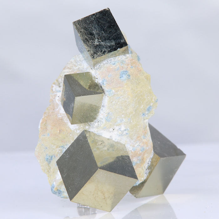 Pyrite Cube Crystal Raw Specimen Spanish