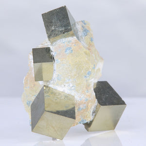 Spanish Pyrite Mineral Cube Specimen crystal