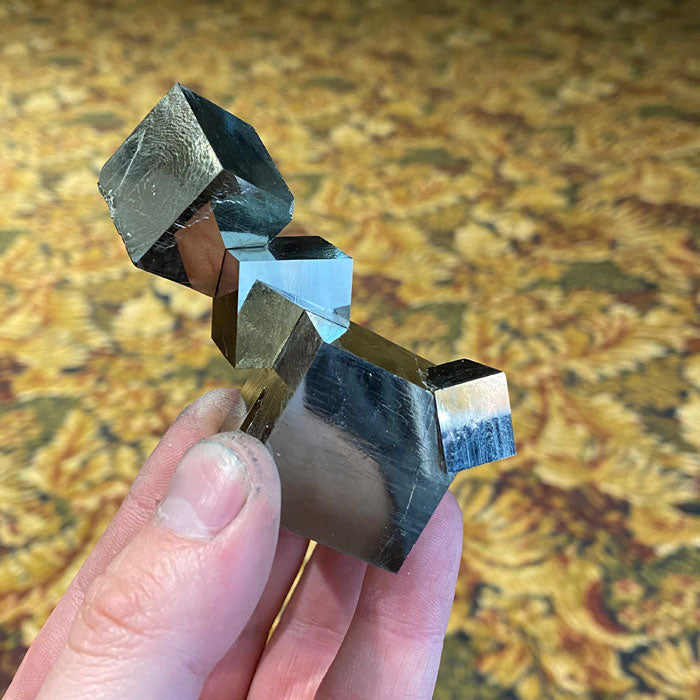 Natural Raw Cube Pyrite Fools Gold