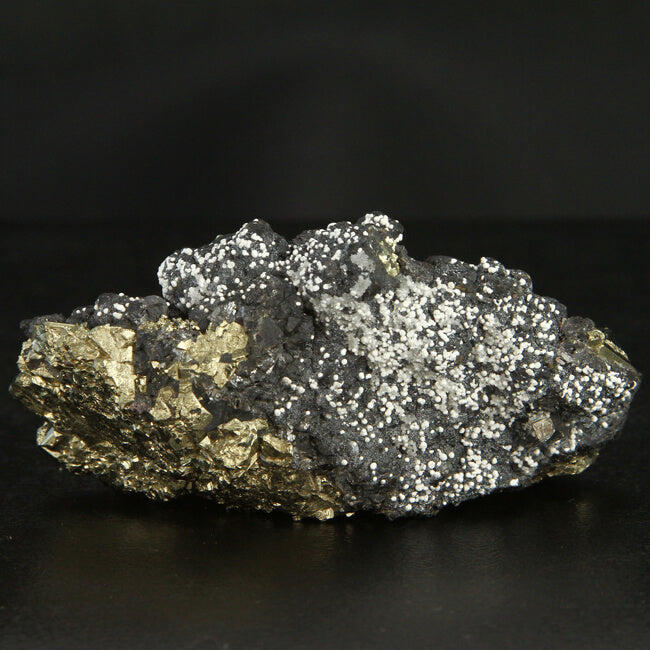 Pyrite Octahedron Crystals and Sphalerite from Peru