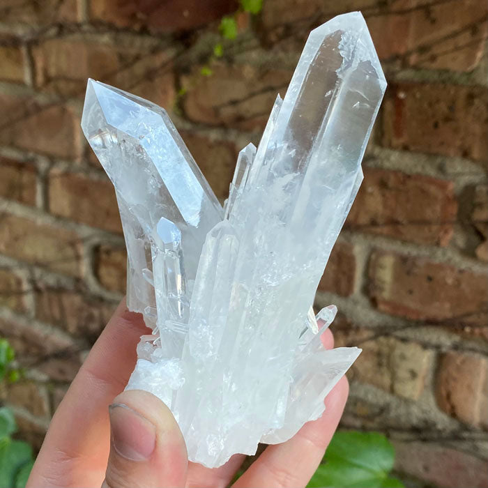 Colombian Raw Clear Quartz Crystal Cluster