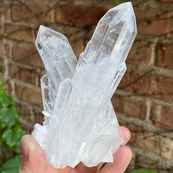 Colombian Raw Clear Quartz Crystal Cluster