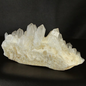 Madagascar White Quartz Crystal Cluster back