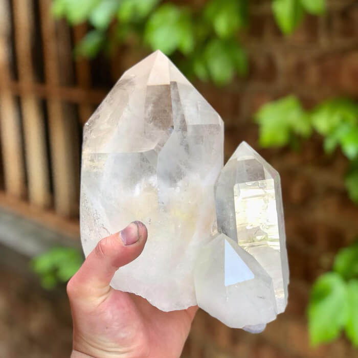 Clear Quartz Crystal Cluster Arkansas