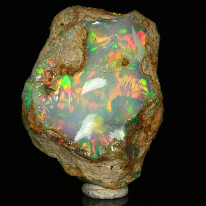 Raw Ethiopian Opal Crystal Mineral Specimen