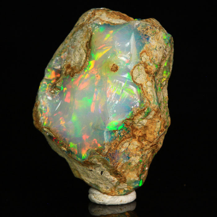 Raw Ethiopian Opal Crystal Mineral Specimen