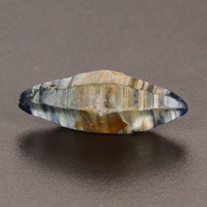 Raw natural sapphire crystal specimen