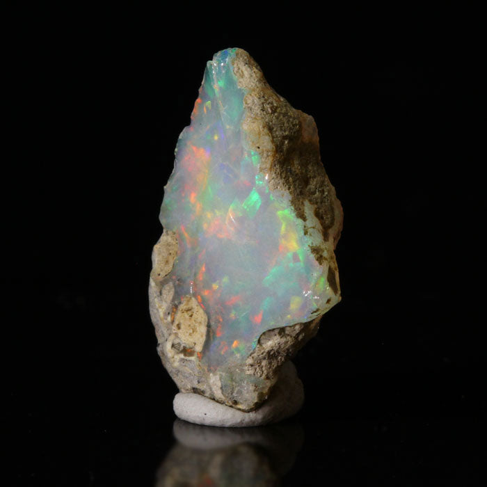 Raw Welo Ethiopian Fire Opal Specimen Crystal