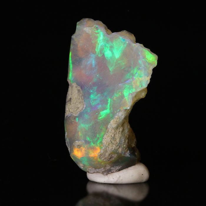 raw opal from welo ethiopia fire play of color