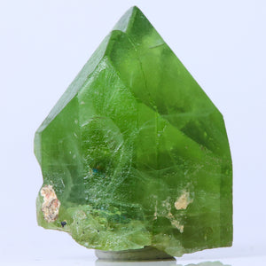 Large Green Peridot Crystal Mineral Specimen