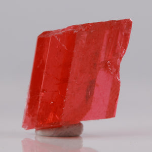 Rhodonite pink red transparent crystal mineral specimen