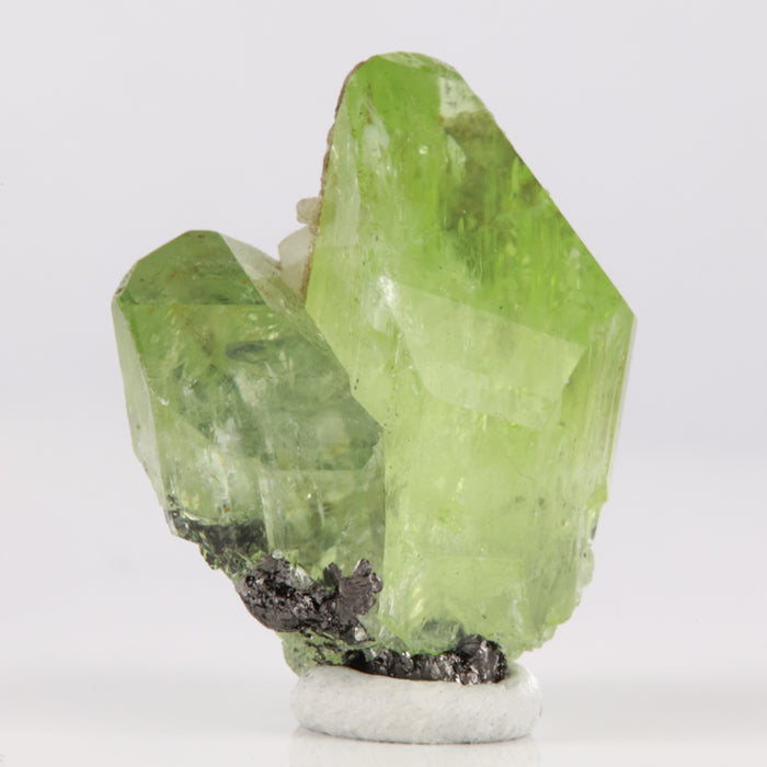 Green Diopside Crystal Cluster Specimen
