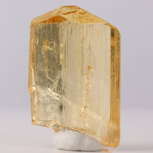 Gem Scapolite Yellow Crystal Raw Mineral Specimen