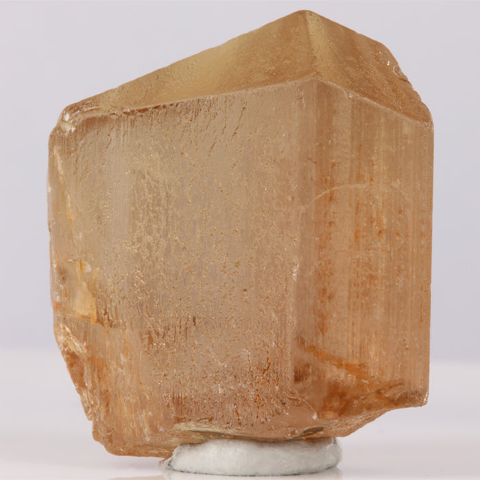 Clean Scapolite rough crystal mineral specimen yellow