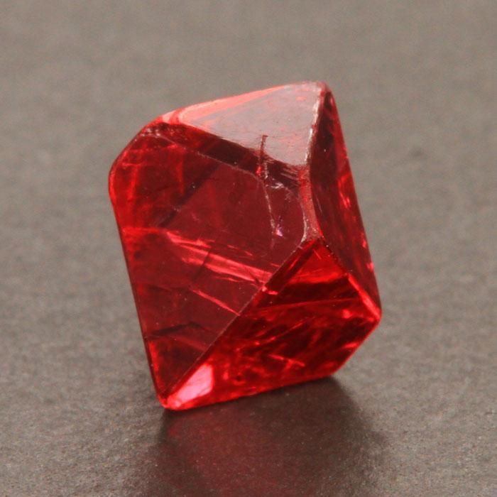 Raw Red Spinel Crystal Mogok Mineral Specimen