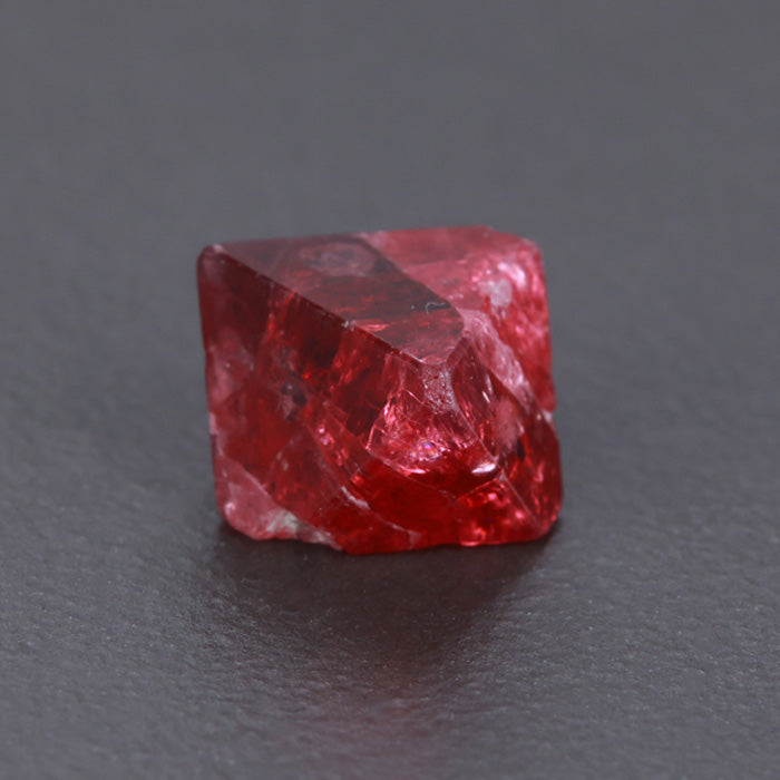 Myanmar Red Spinel Crystal Octahedron