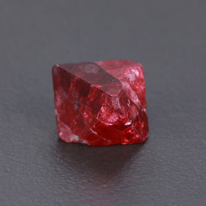 Myanmar Red Spinel Crystal Octahedron